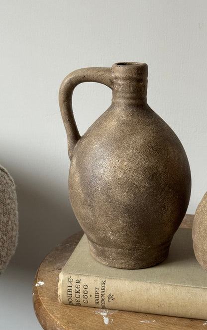 Up-Cycled | Earthy Brown Handled Pitcher Jug