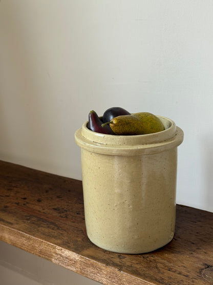 Glazed Stoneware Utility Pot