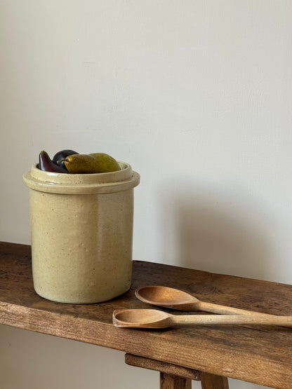 Glazed Stoneware Utility Pot