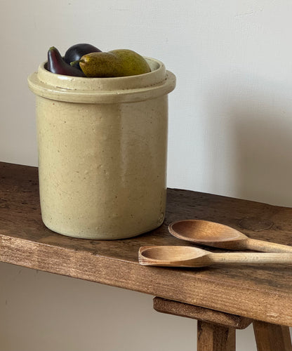 Glazed Stoneware Utility Pot
