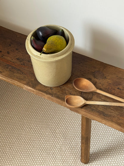 Glazed Stoneware Utility Pot