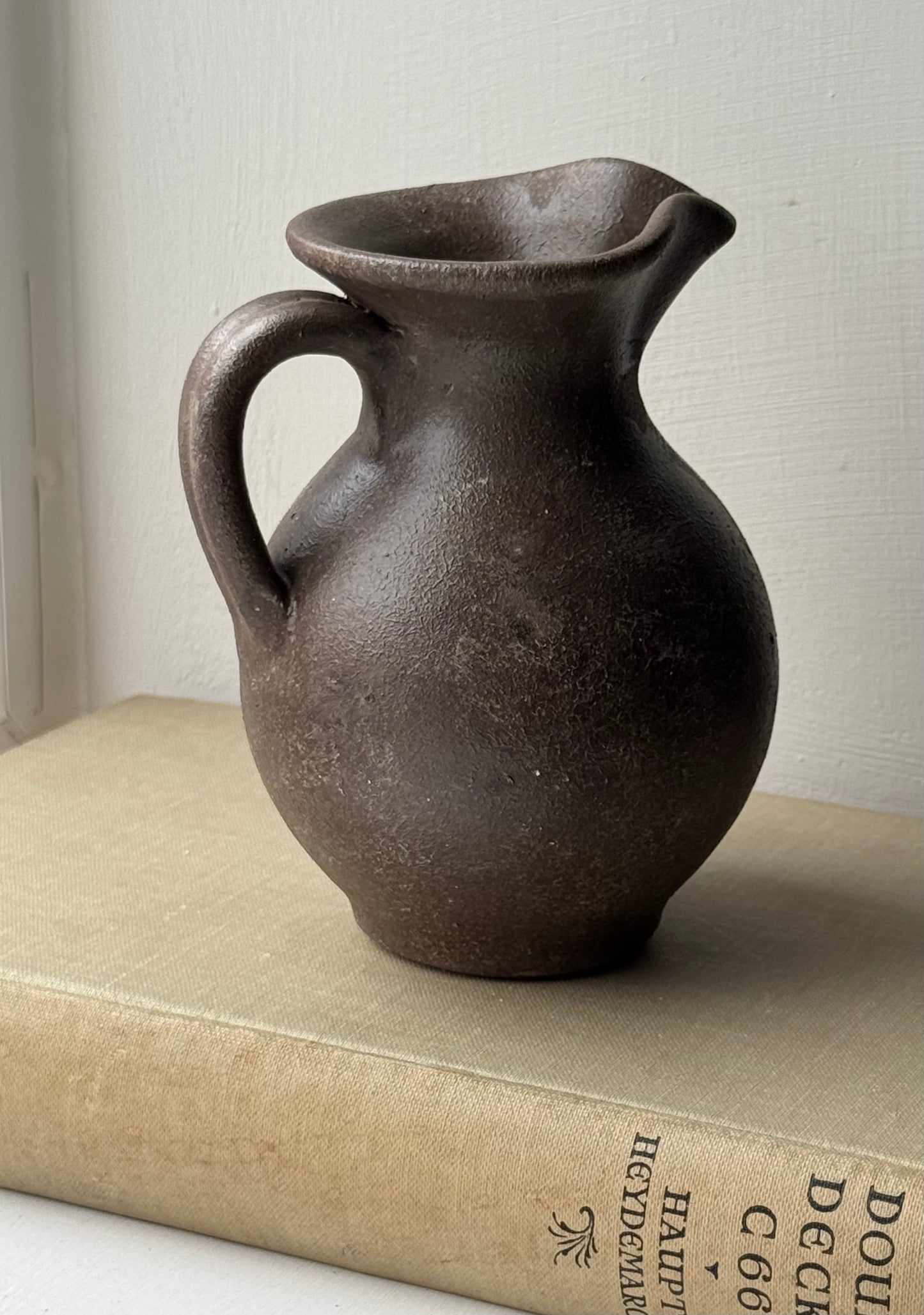 Up-Cycled | Small Earthy Brown Decorative Jug