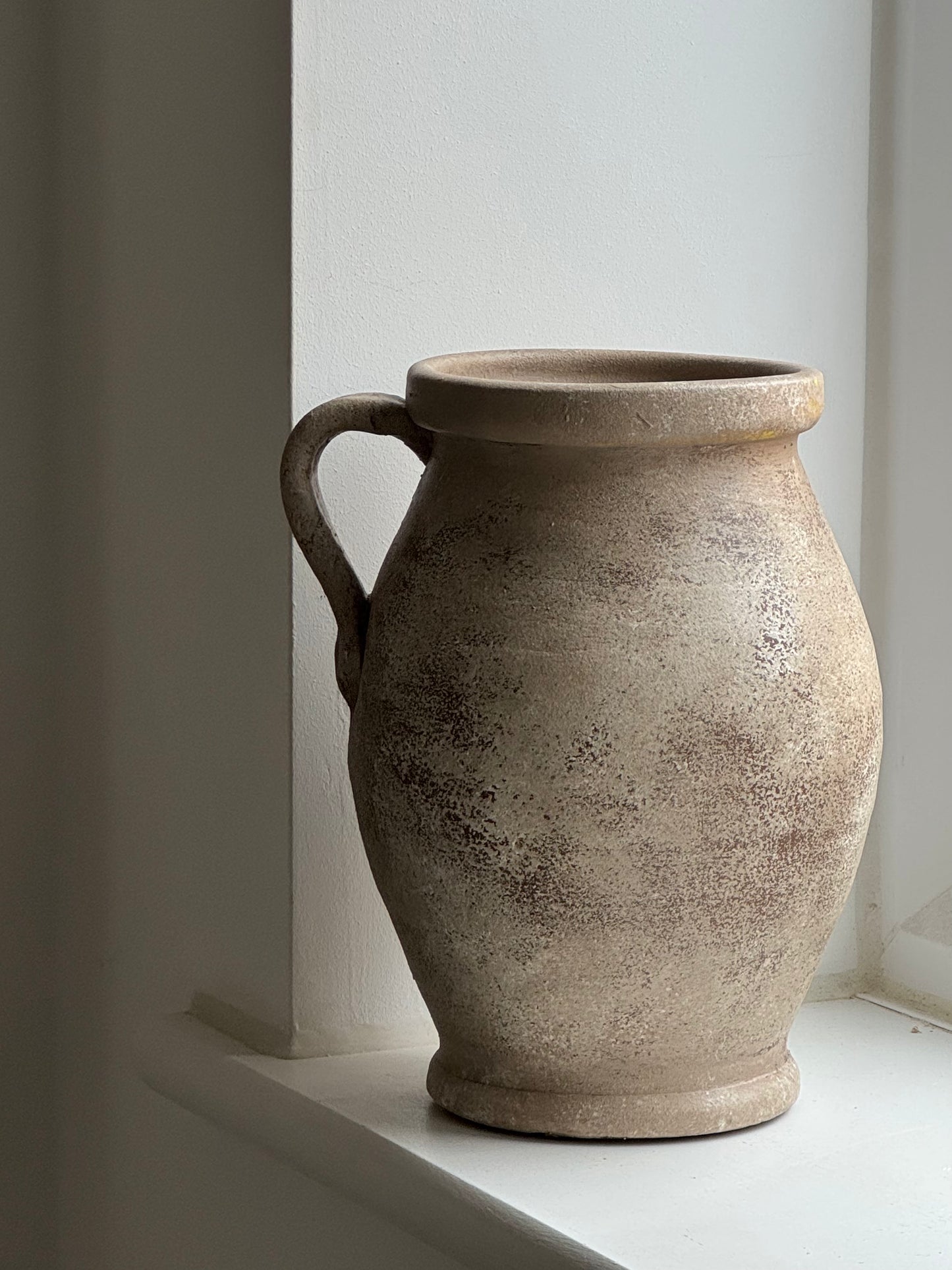 Up-Cycled | Rustic Beige Farmhouse Jug