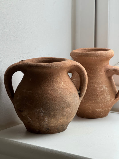 Small Twin Handled Turkish Pots