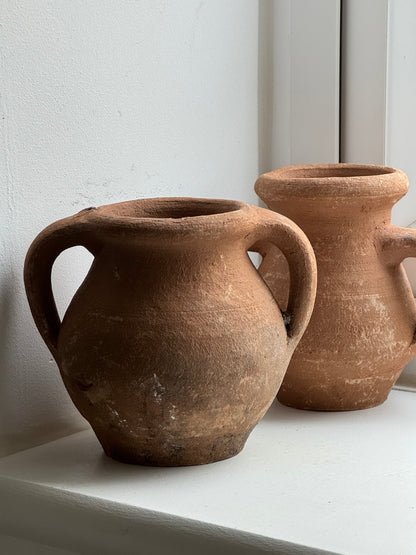 Small Twin Handled Turkish Pots