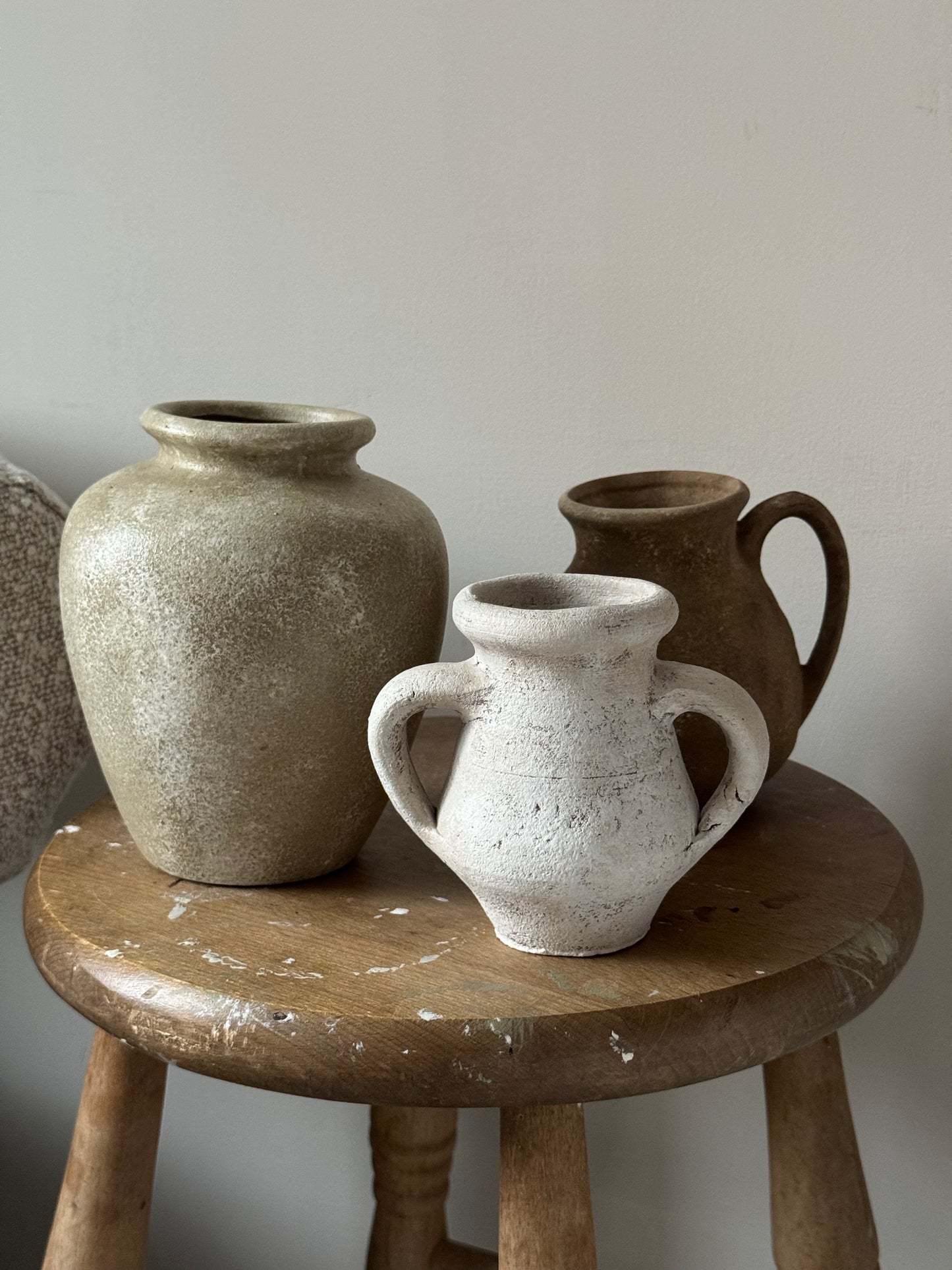 Up-Cycled | Stone-Effect Medium Rounded Urn