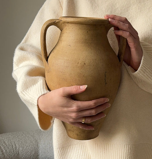 Large Twin Handle Turkish Pot