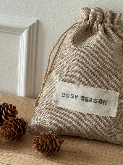'Cosy Season' Pinecone Pouch