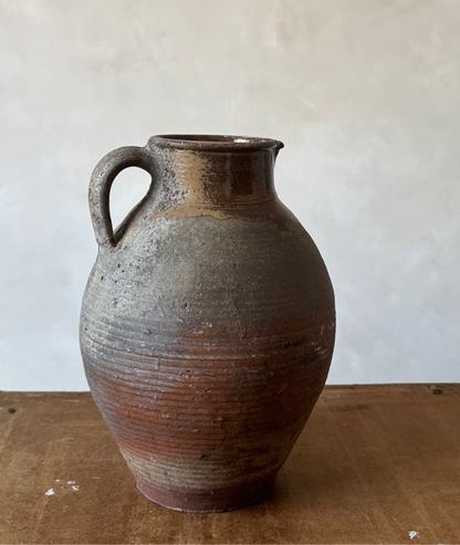 Large Rounded Earthenware Jug