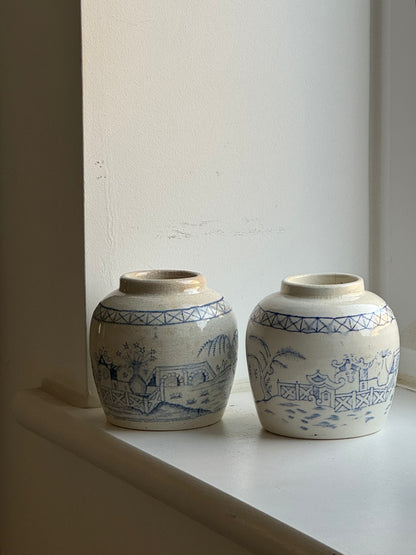 Small Vintage Chinese Ginger Jars