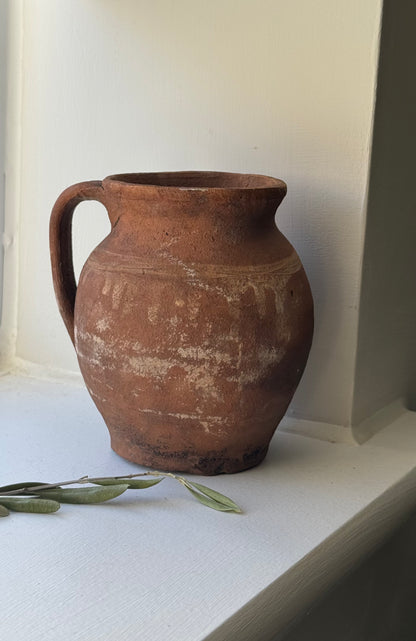 Warm Terracotta Mediterranean Jug