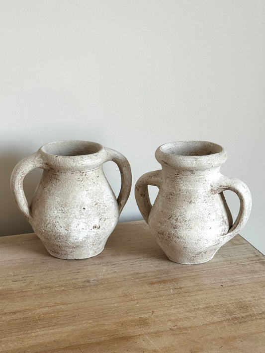 Up-Cycled | Twin Handle Neutral Pots
