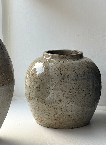 Speckled Glaze Antique Ginger Jar