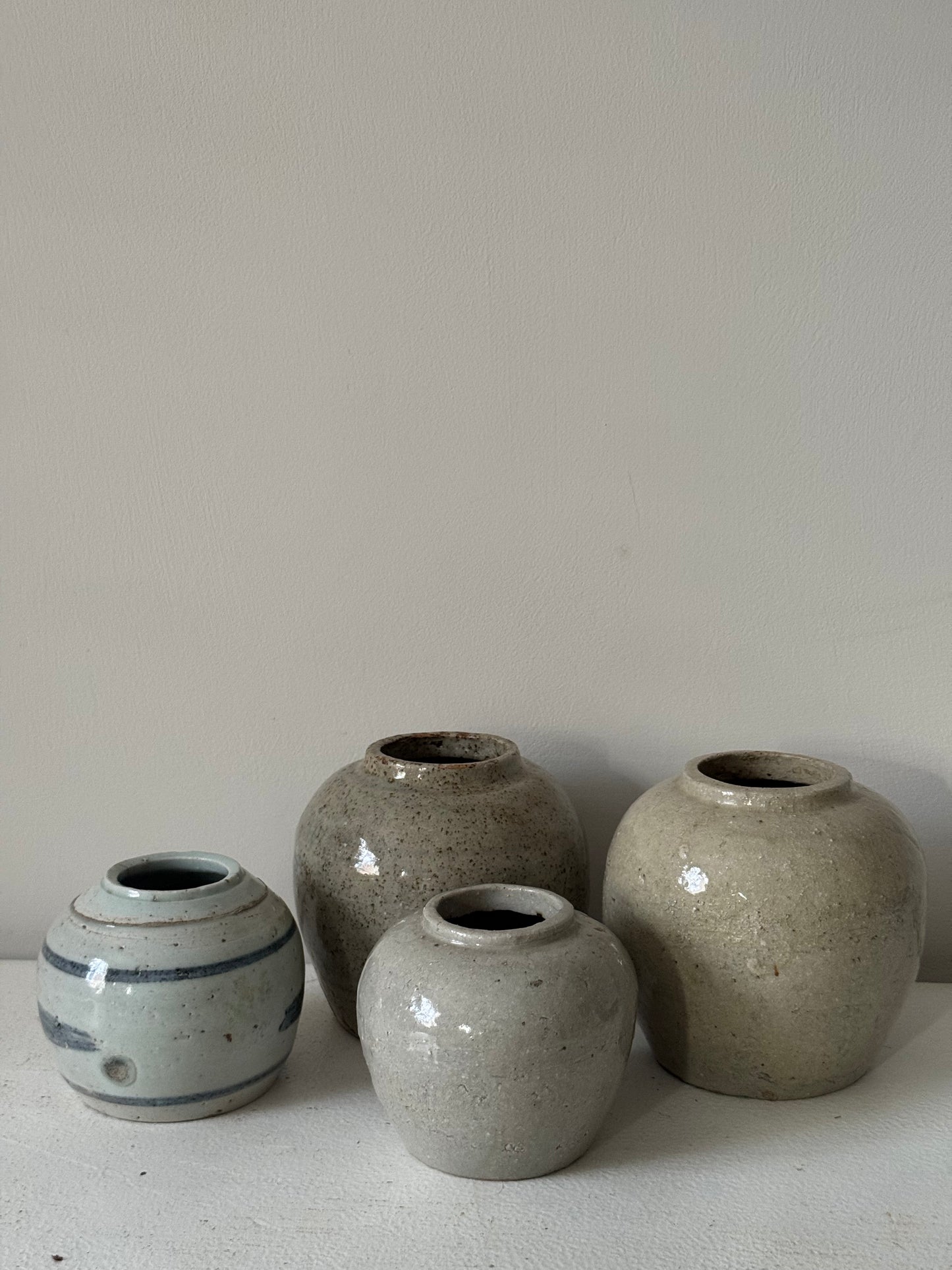 Speckled Glaze Antique Ginger Jar