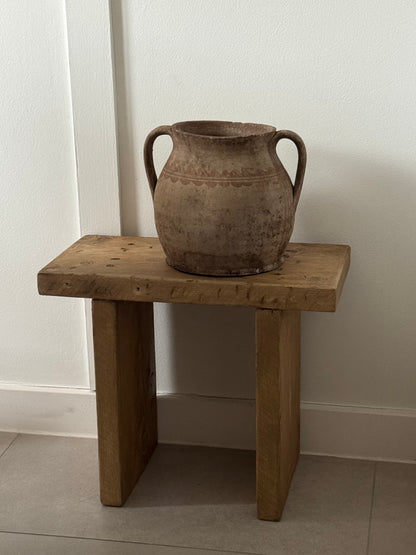Vintage European Earthenware Storage Pot