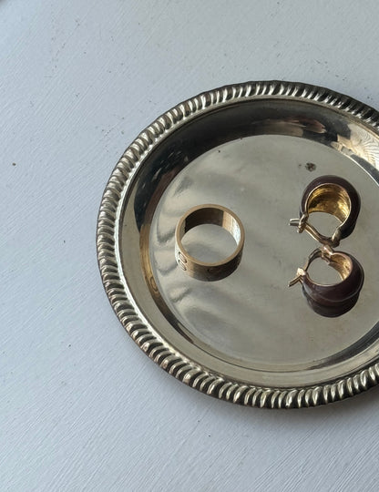 Small Vintage Silver Dish