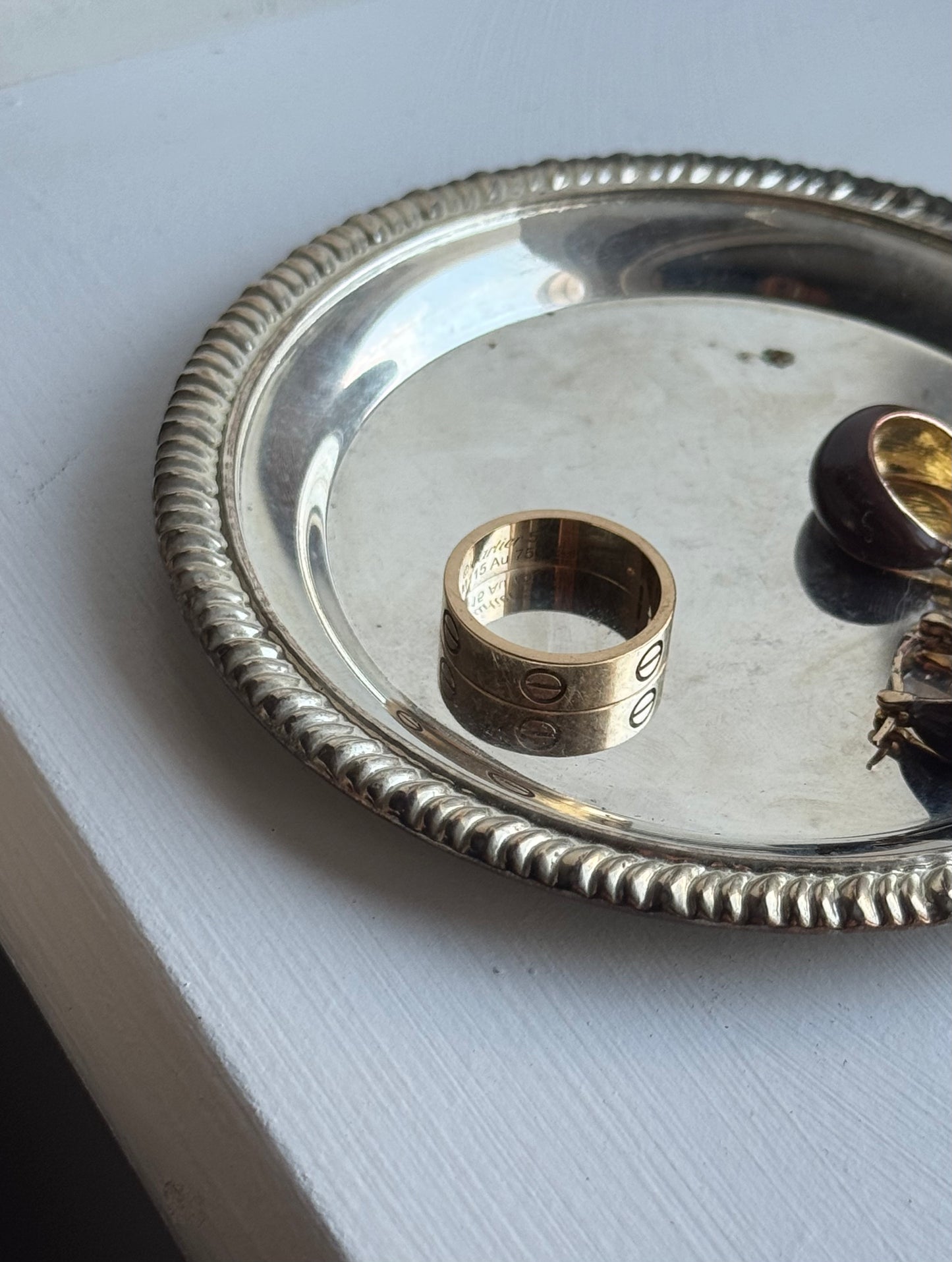 Small Vintage Silver Dish