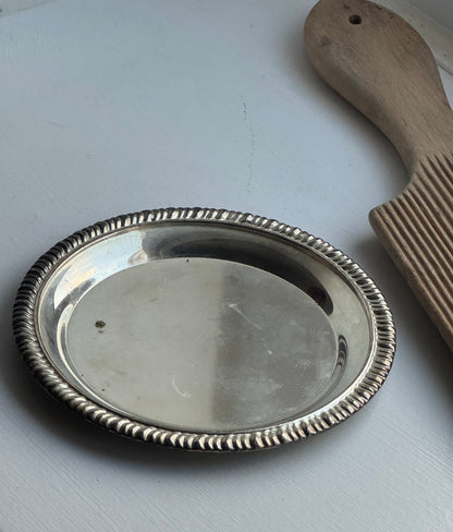 Small Vintage Silver Dish