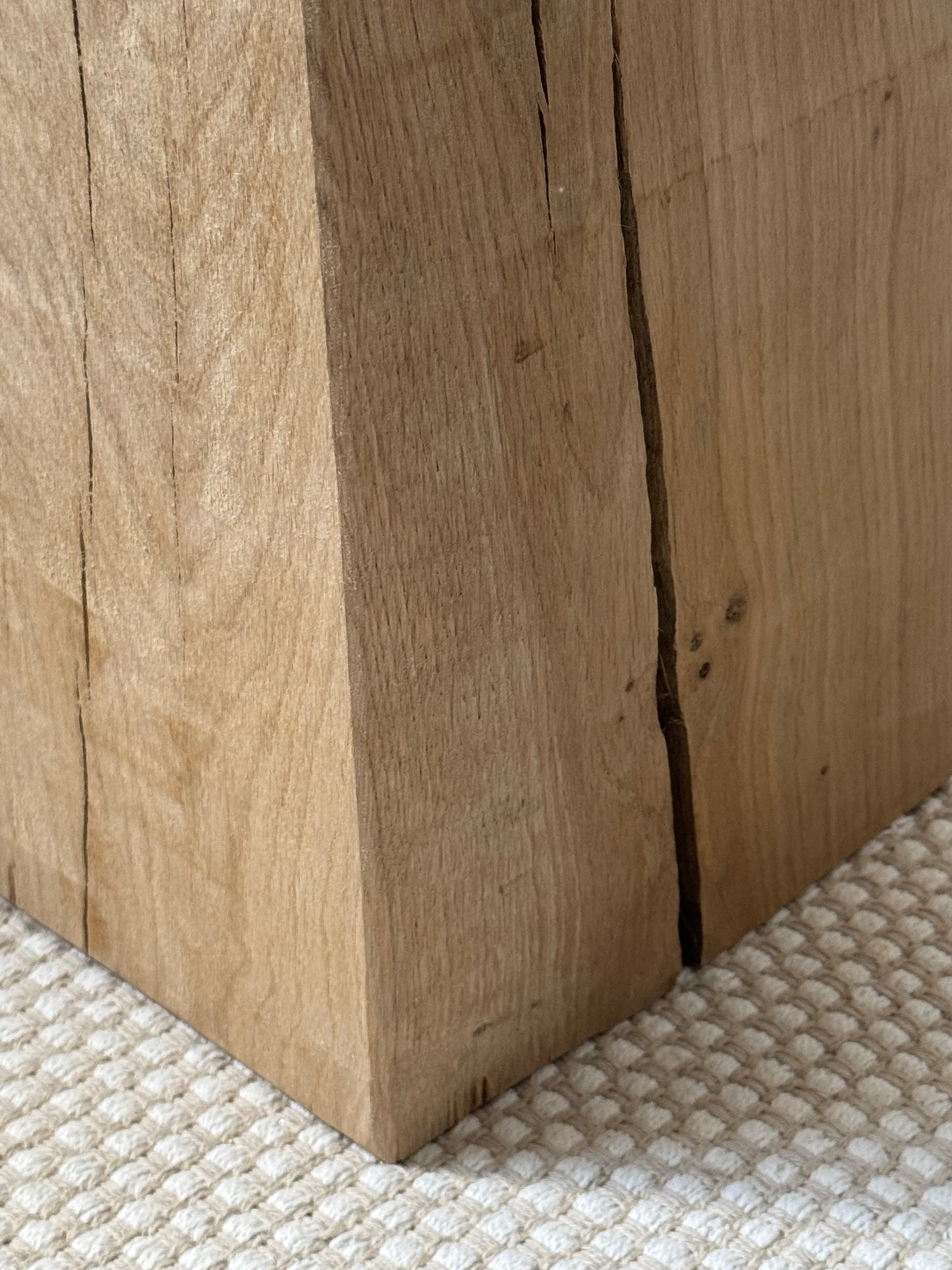 Solid Oak Wood Plinths