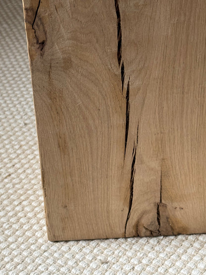 Solid Oak Wood Plinths